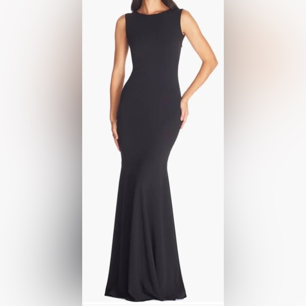 Dress The Population Leighton Formal Gown - Size Small - Black
